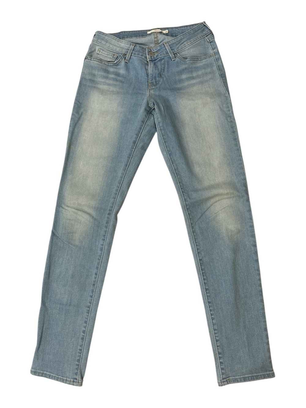 Levi’s Women's Light Wash 811 Curvy skinny Jeans Sz 28/29